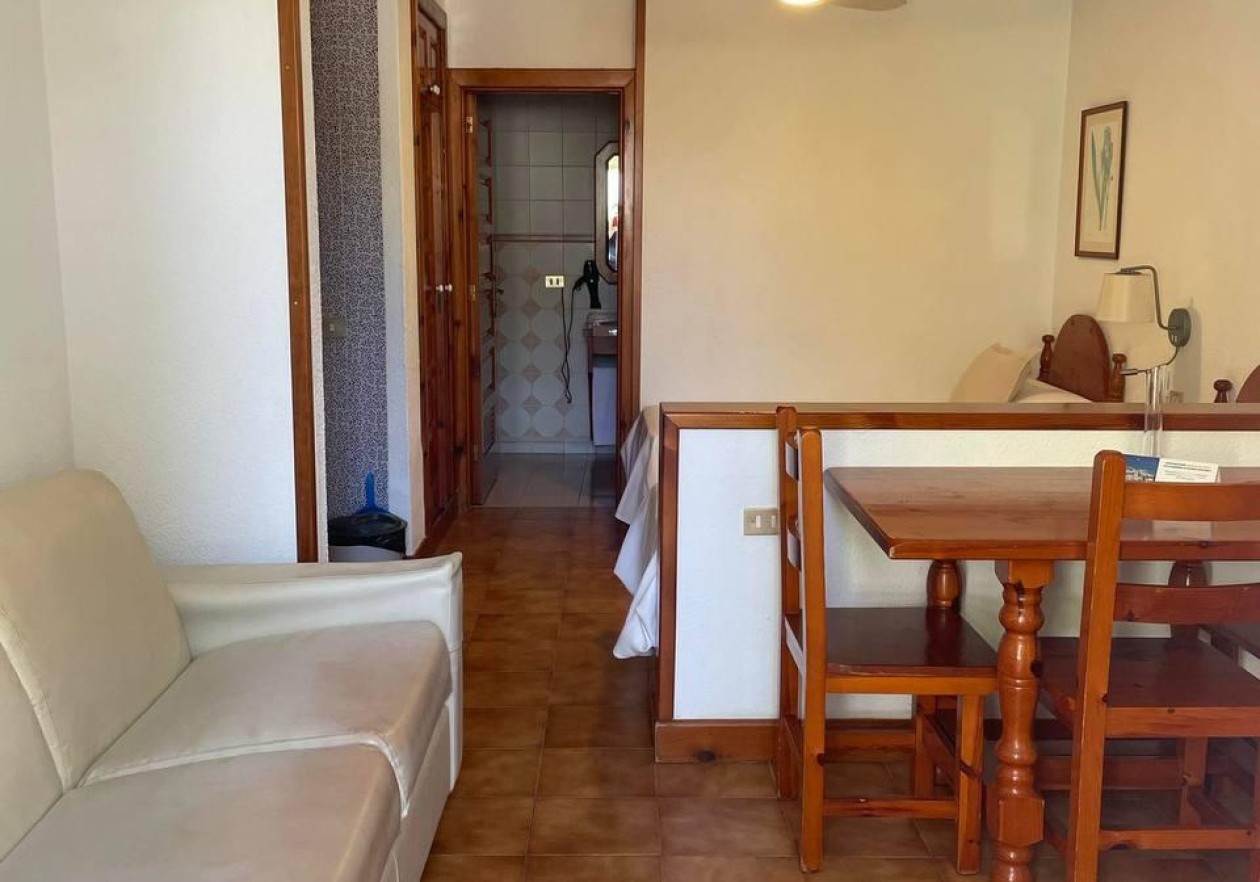 Nice ground floor studio with garden in Parque Santiago III