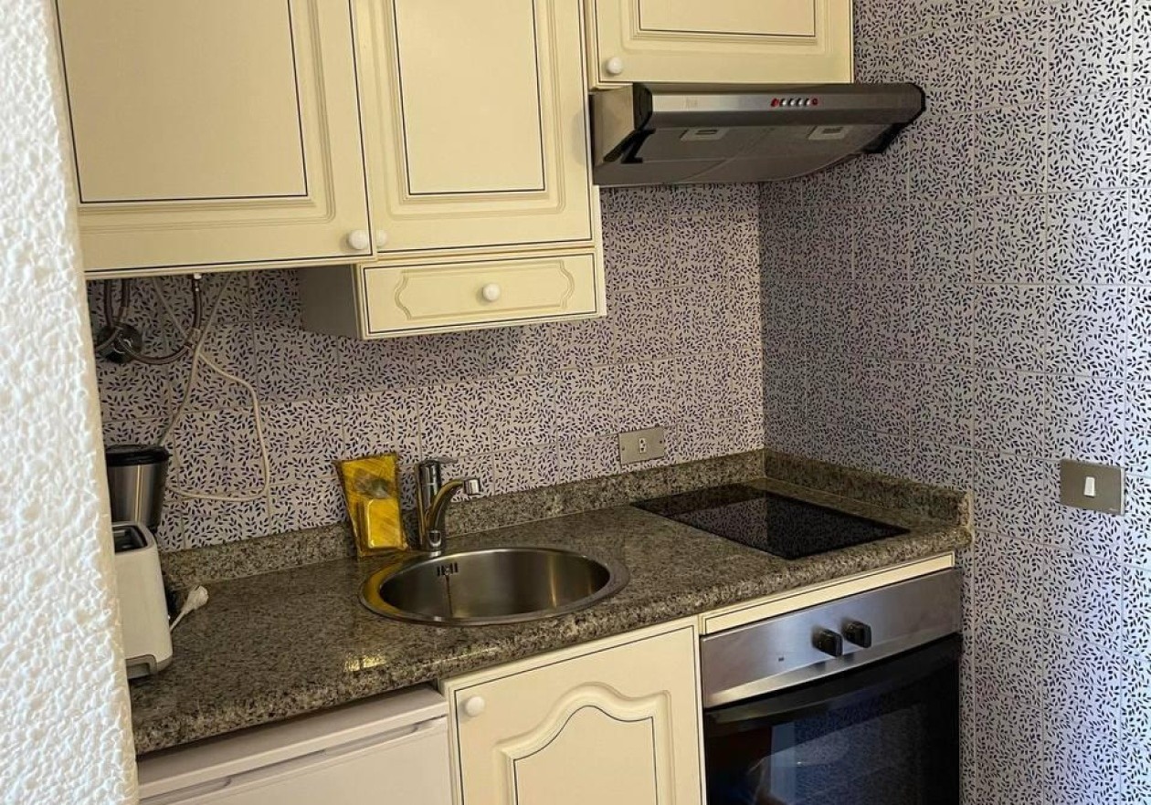 Nice ground floor studio with garden in Parque Santiago III