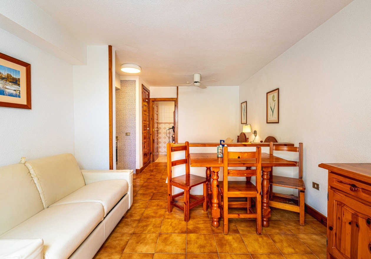 Nice ground floor studio with garden in Parque Santiago III