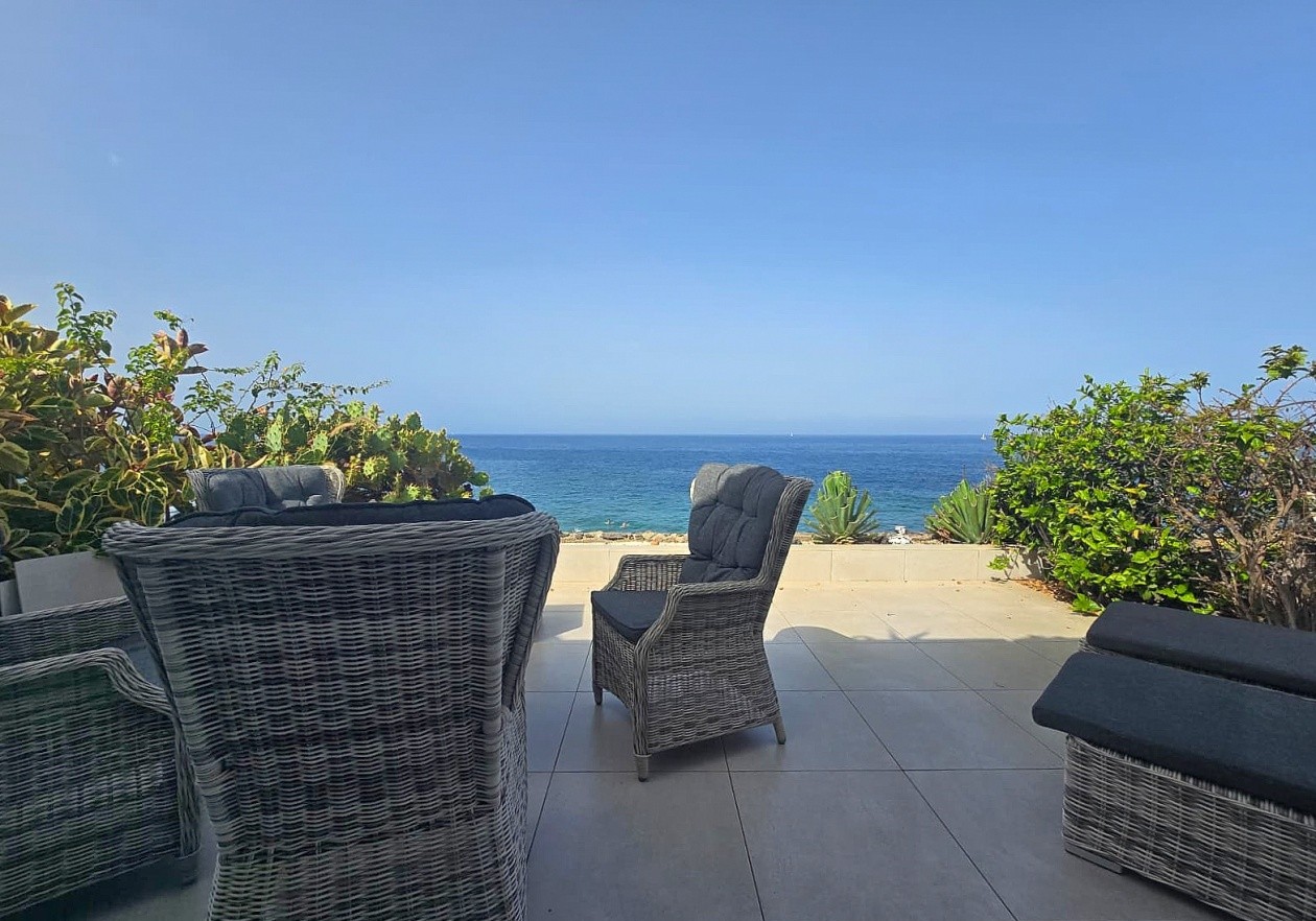 Apartamento en primera línea de playa - Playa de la Arena, Puerto de Santiago