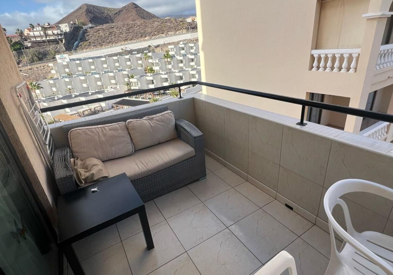 Acogedor estudio con terraza en Los Cristianos 