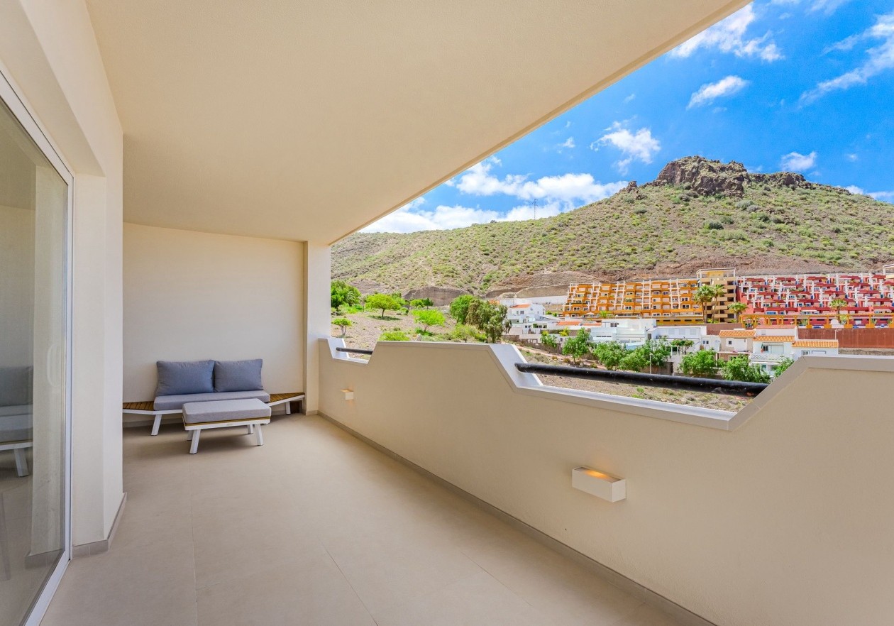 Ático con piscina privada en Roque del Conde 