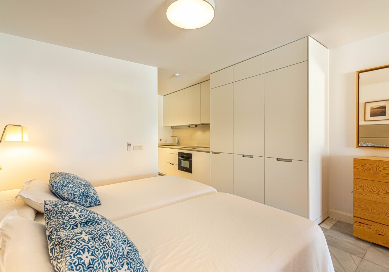 Studio with large terrace and panoramic views in Parque Santiago IV