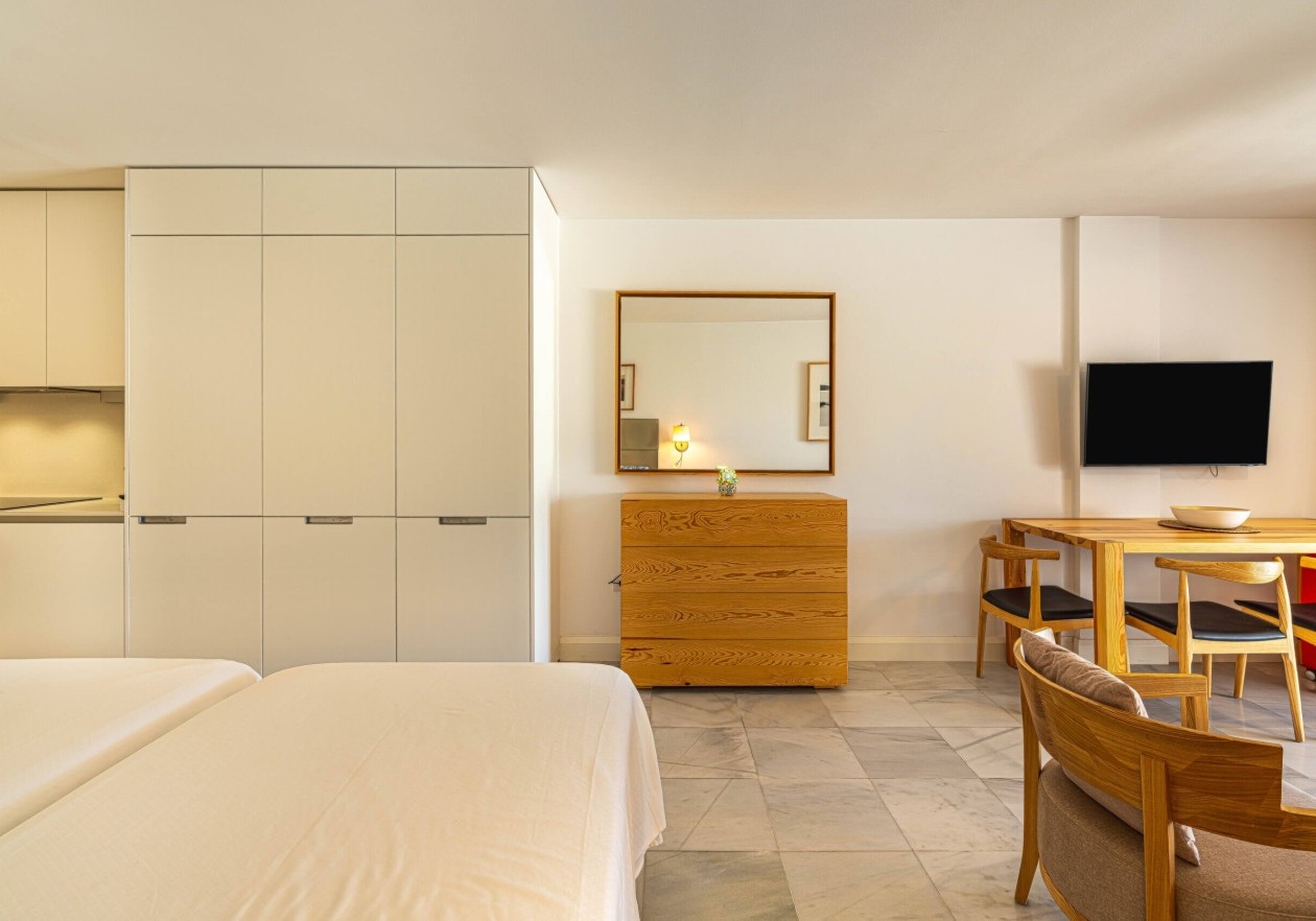 Studio with large terrace and panoramic views in Parque Santiago IV