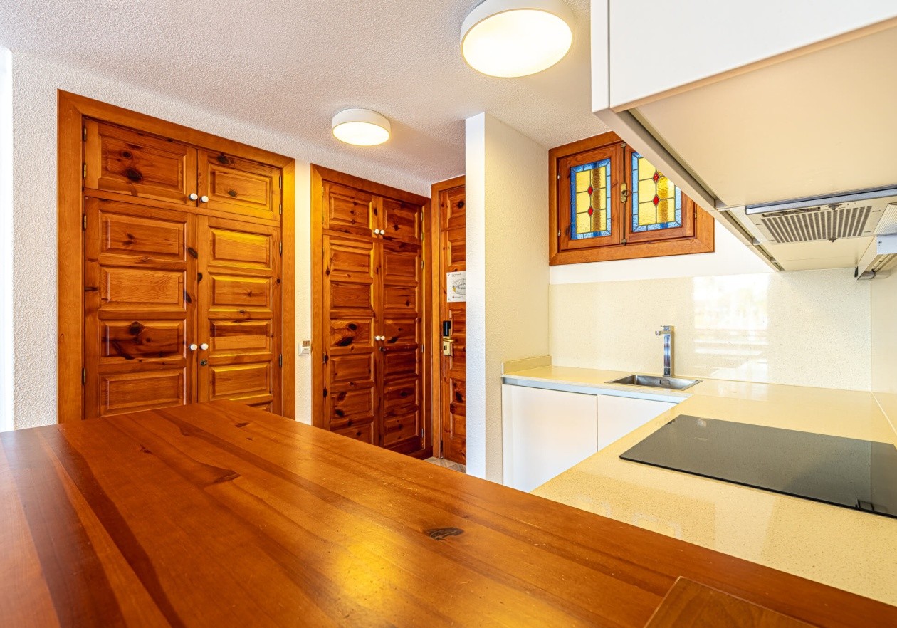 Kitchen 4 Corner apartment in Parque Santiago III