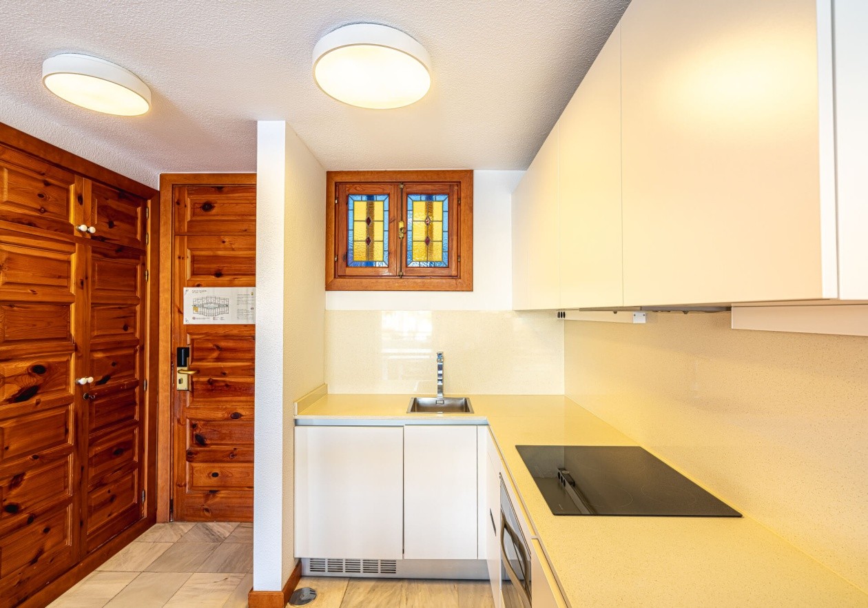 Kitchen 3 Corner apartment in Parque Santiago III