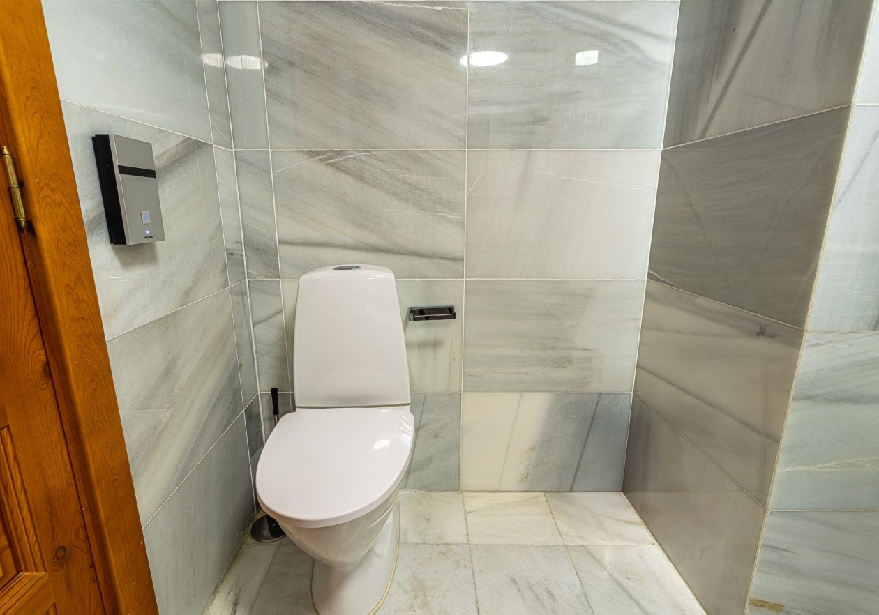 Baño 5 Apartamento con terraza grande en Parque Santiago III