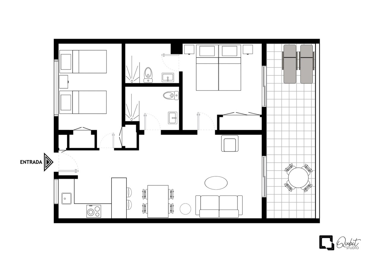 Refurbished Apartment in Parque Santiago III