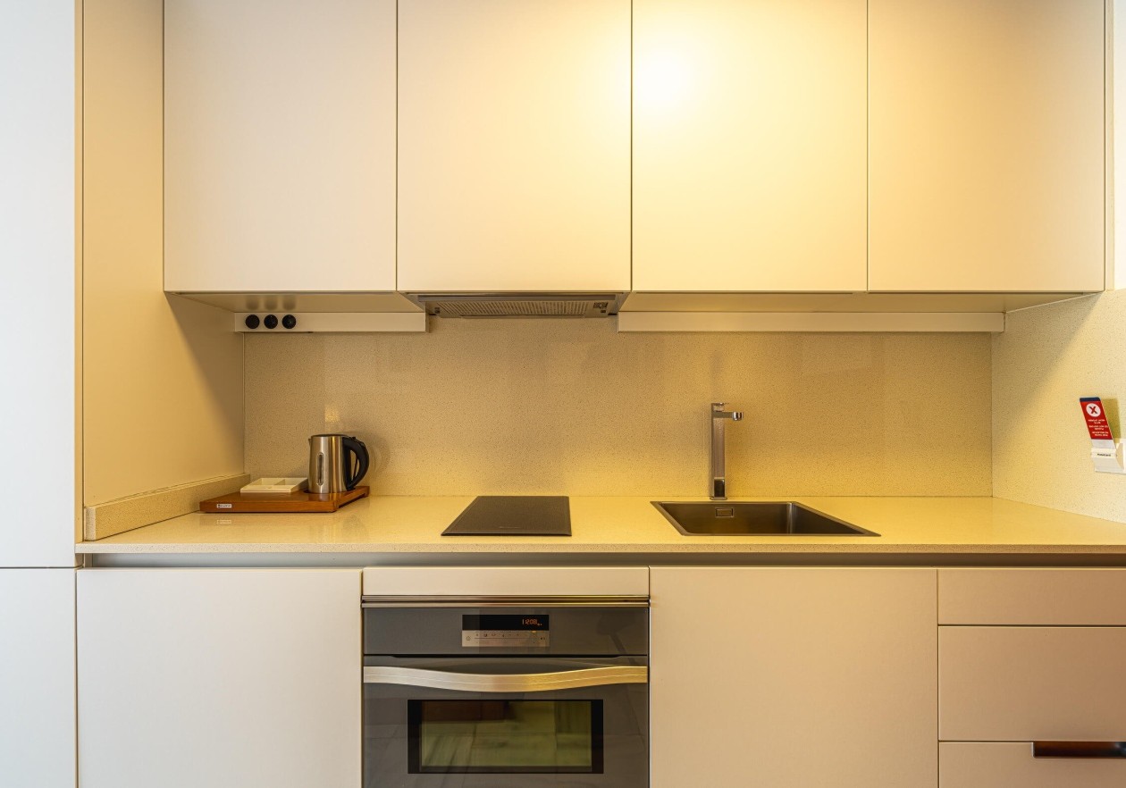 Kitchen 6 Studio in first line in Parque Santiago III