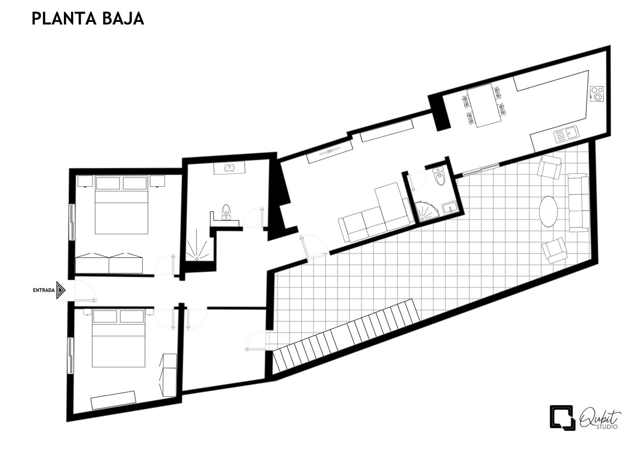 Plan 1 Renovated house Icod de Los Vinos