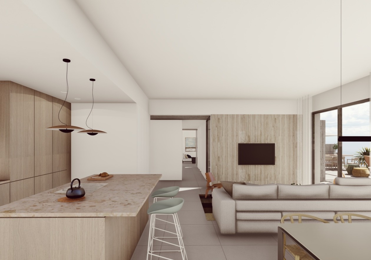Ocean Blue New Construction Render 13